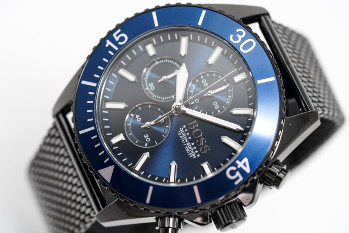 Hugo Boss Men's Watch Chronograph Ocean Edition Blue - HB1513702 - Image 2